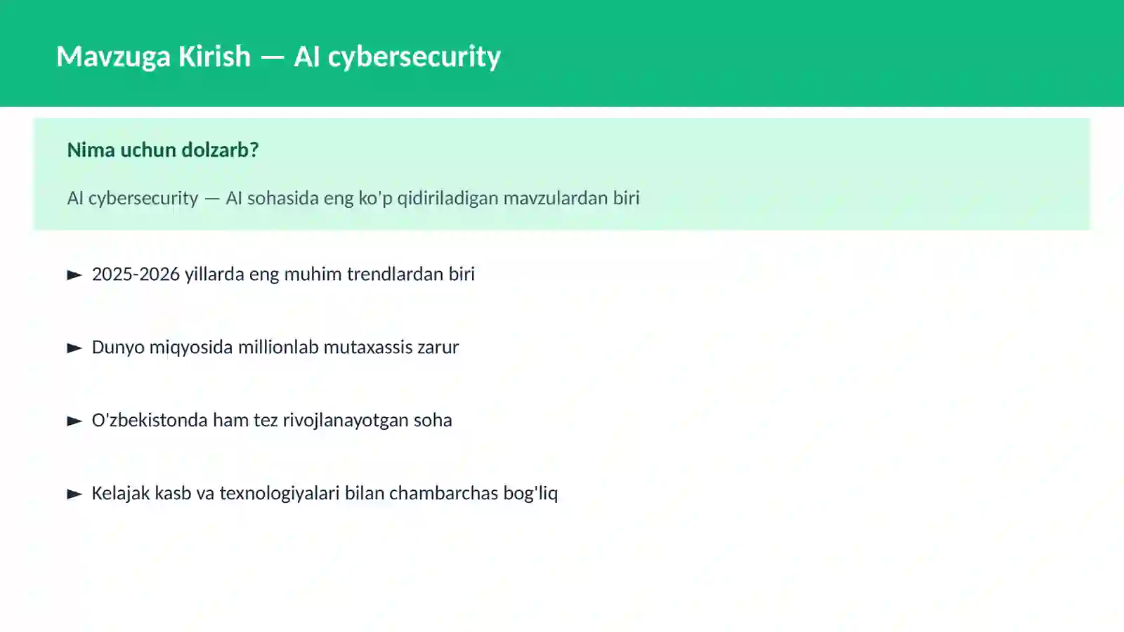 AI cybersecurity 2