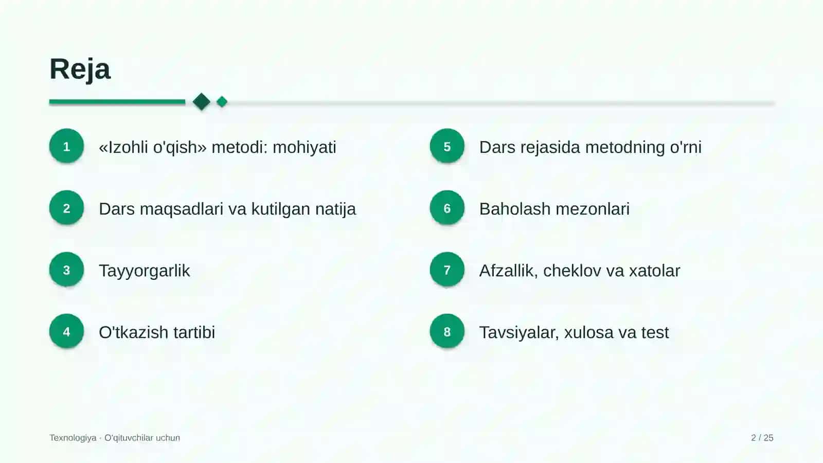 texnologiya darslarida izohli o'qish metodidan foydalanish 3621 2