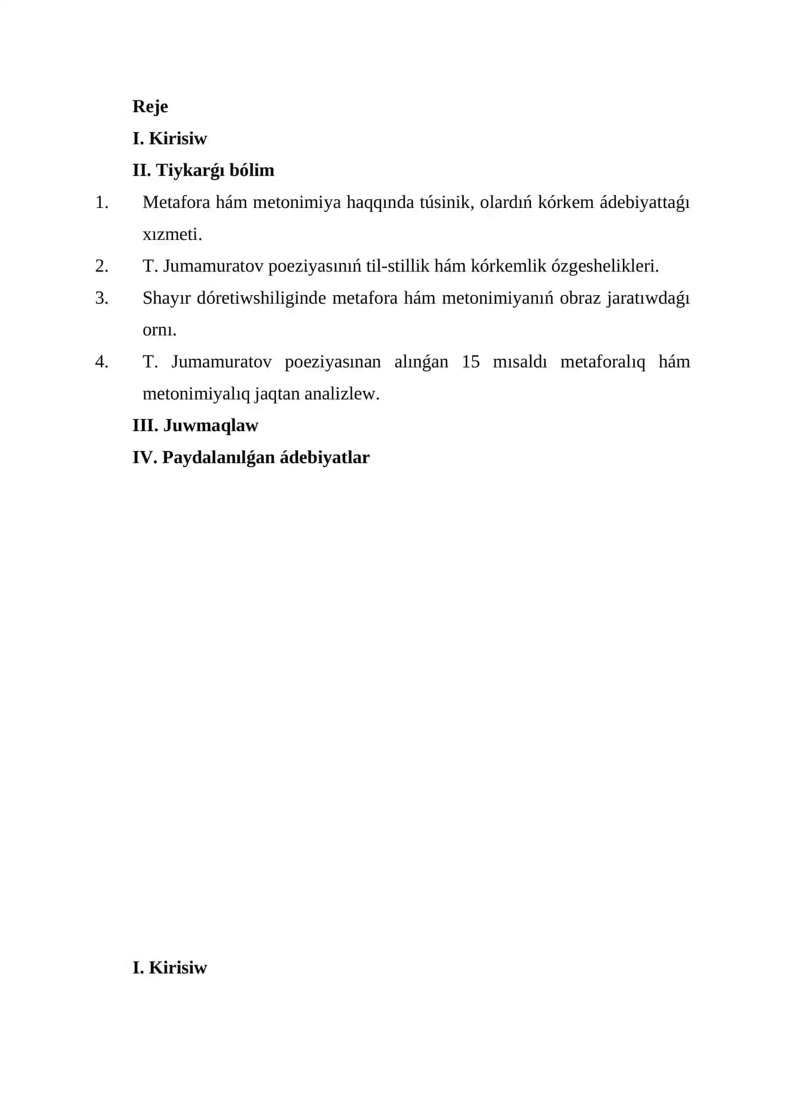 QARAQALPAQ TILI Kórkemlew quralları hám stilistika PÁNINEN 2