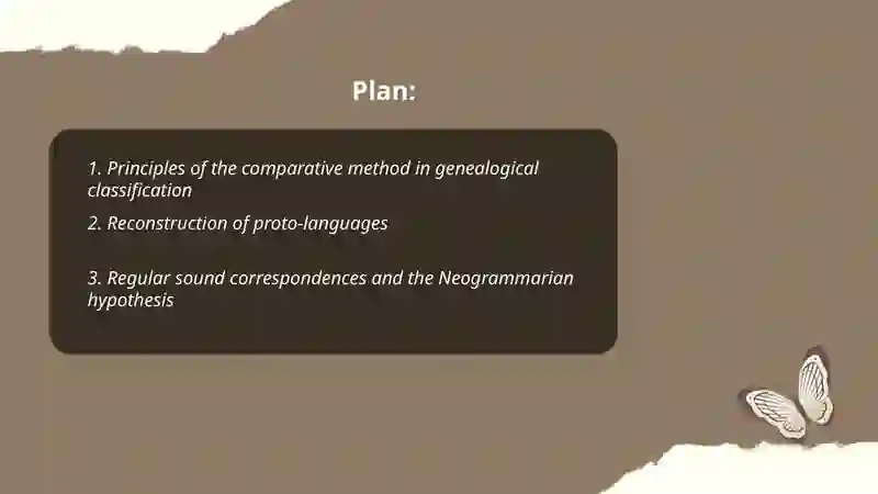 Genealogical classification of languages 2