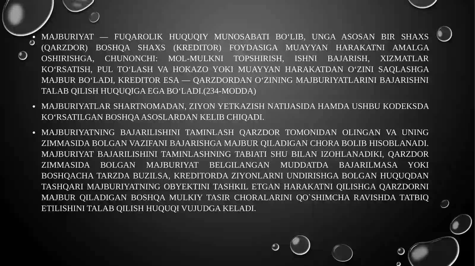 MAJBURIYaTLARNING BAJARILIShINI TA’MINLASh 2
