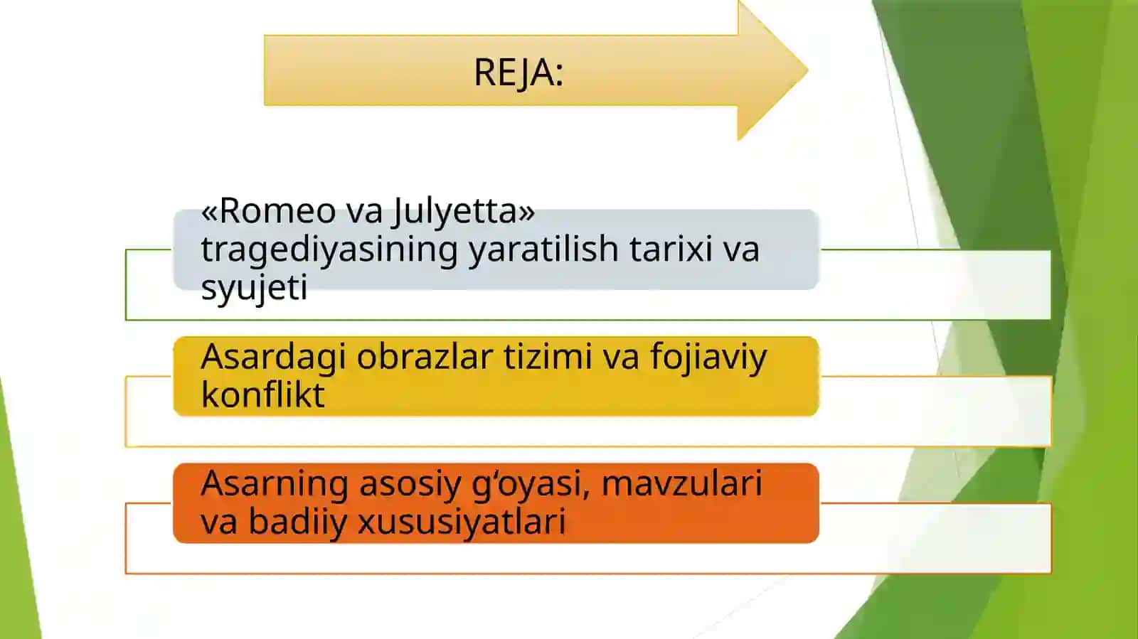 Uilyam Shekspirning «Romeo va Julyetta» asari tahlili 2