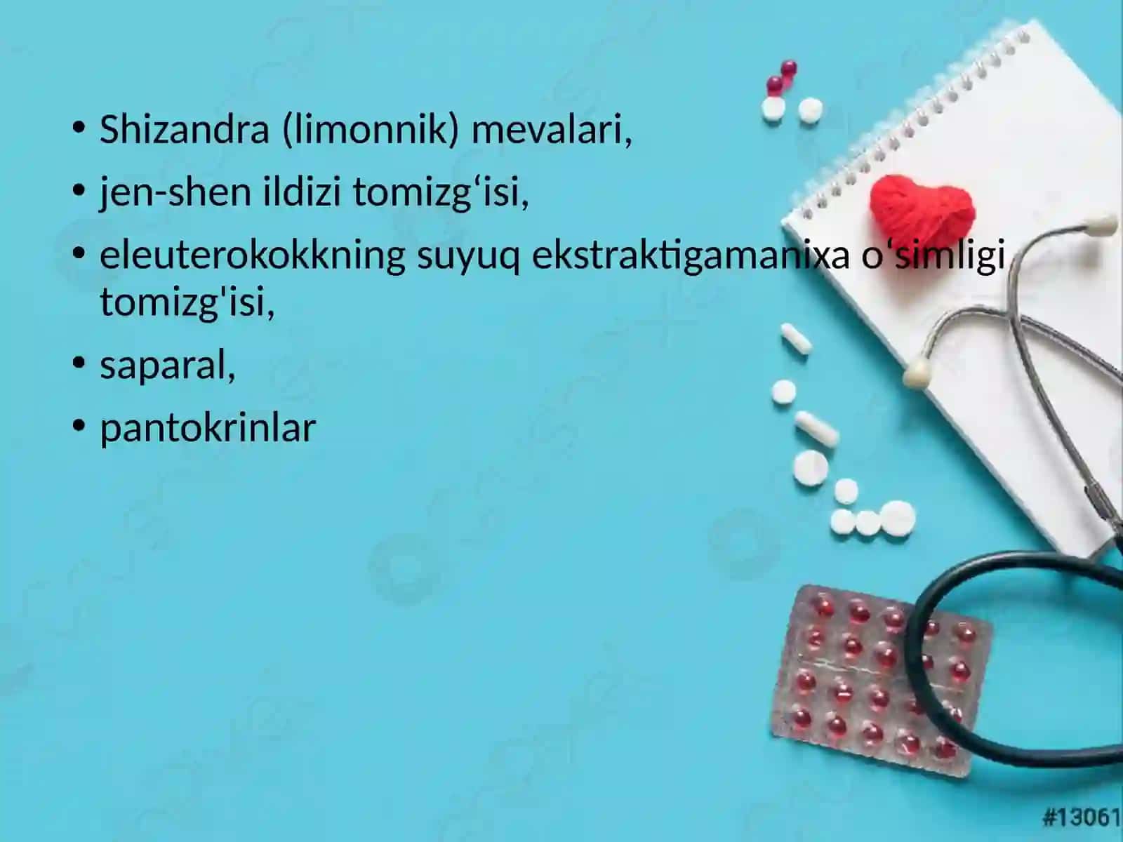 ORGANIZMNING UMUMIY TONUSINIOSHIRUVCHI MODDALAR 2