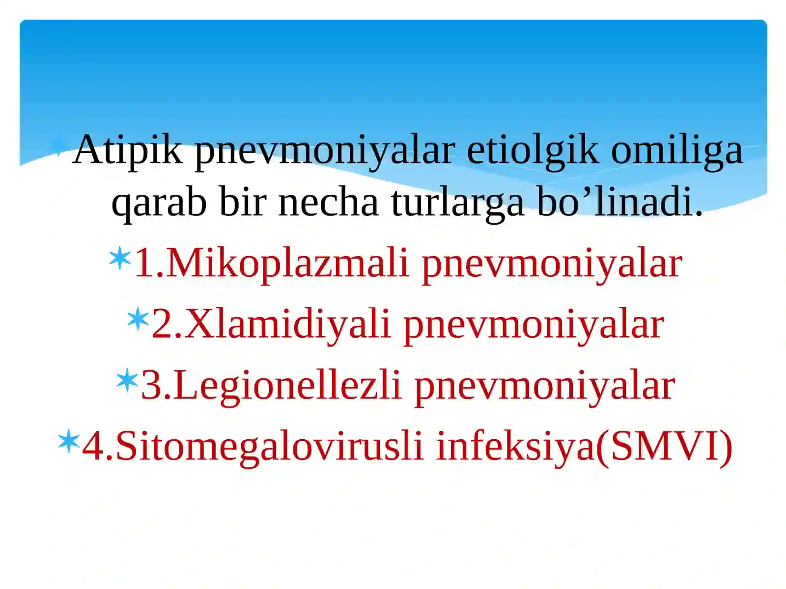 ATIPIK PNEVMONIYALAR 2