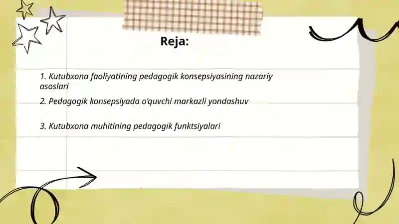 Kutubxona faoliyatining pedagogik kanspensiyasi 2