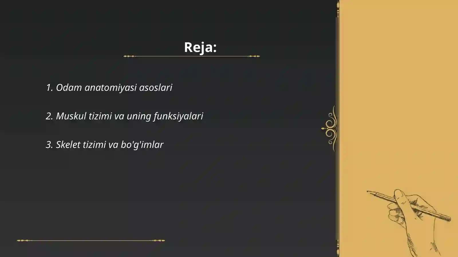 Odamlar harakat komplekslarini o'rganish 2
