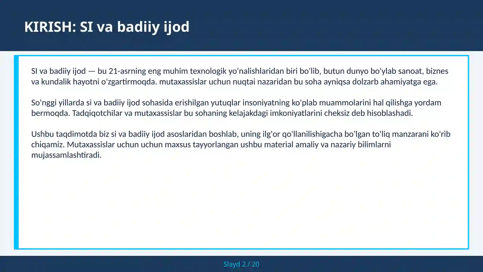 SI VA BADIIY IJOD 2