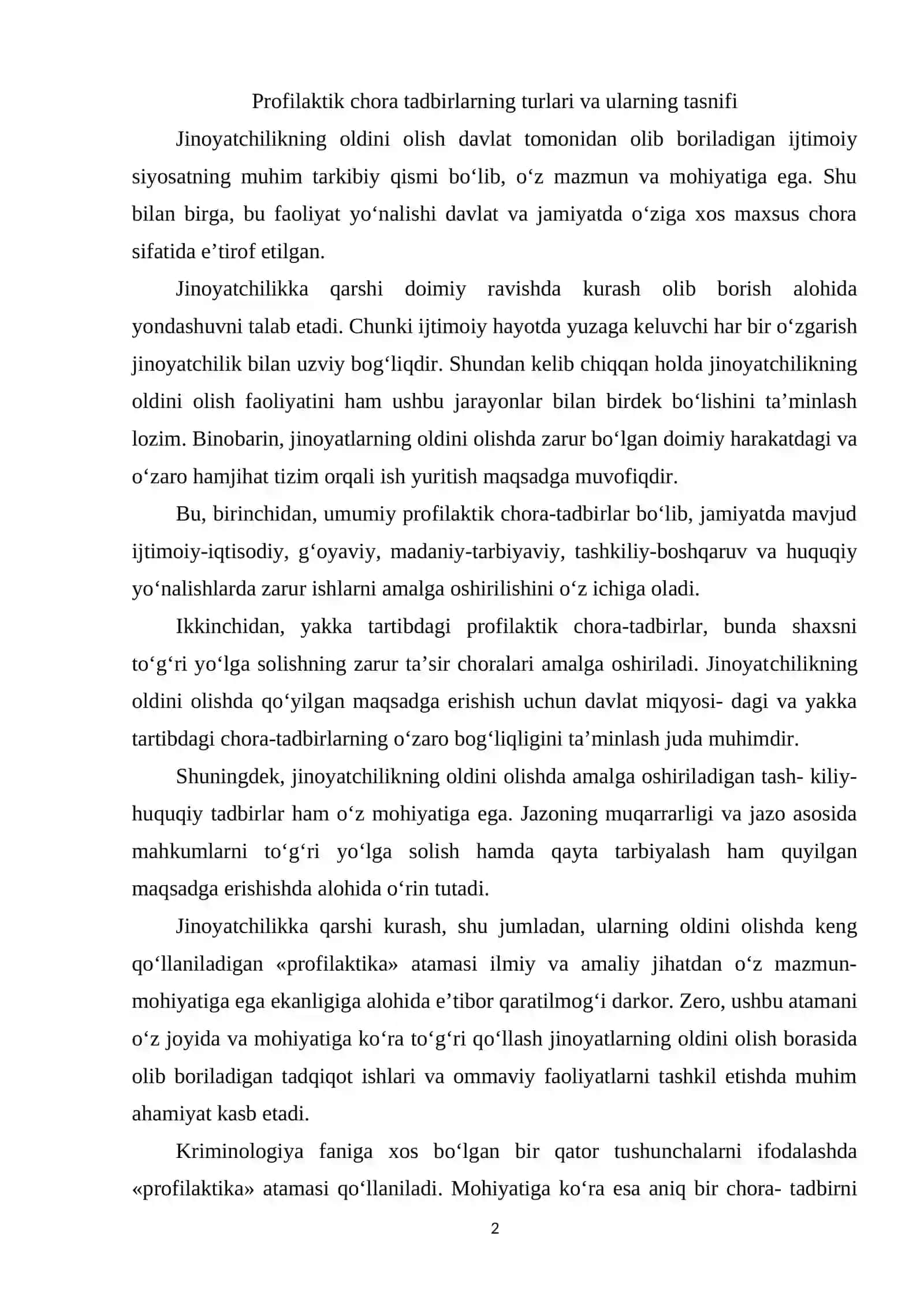 Monopolistik faoliyatni cheklash bo`yiha davlatning chora tadbirlari 2
