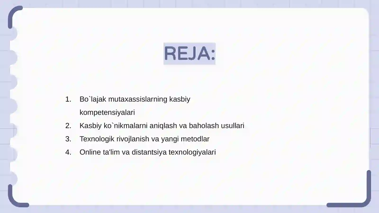 Bo`lajak mutaxassisning kasbiy ko`nikmalarini rivojlantish texnologiyalari 2