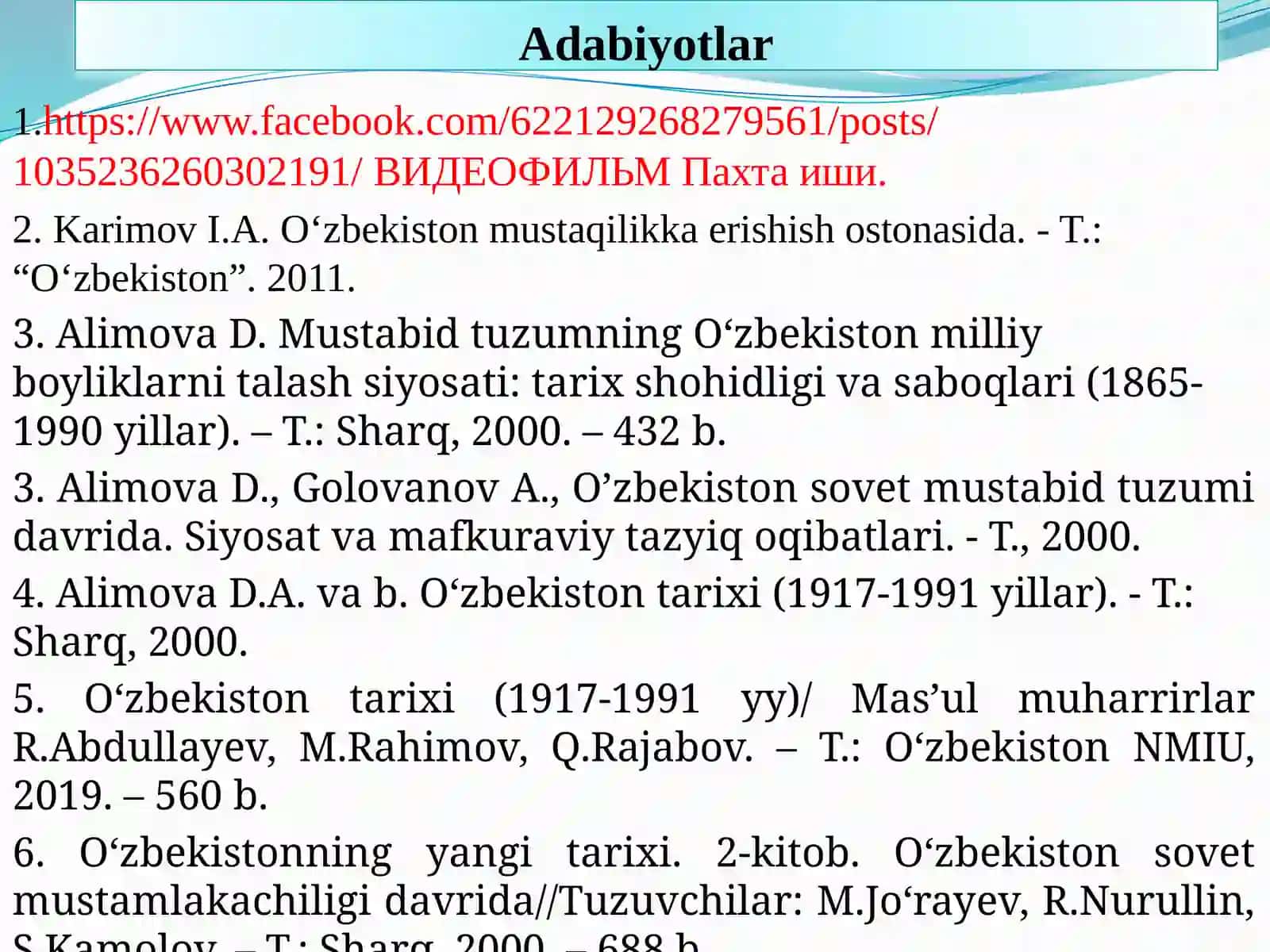 О‘zbekistoning Mustaqillikka Erishishi Arafasida Ijtimoiy-Siyosiy va Iqtisodiy Ahvoli 2