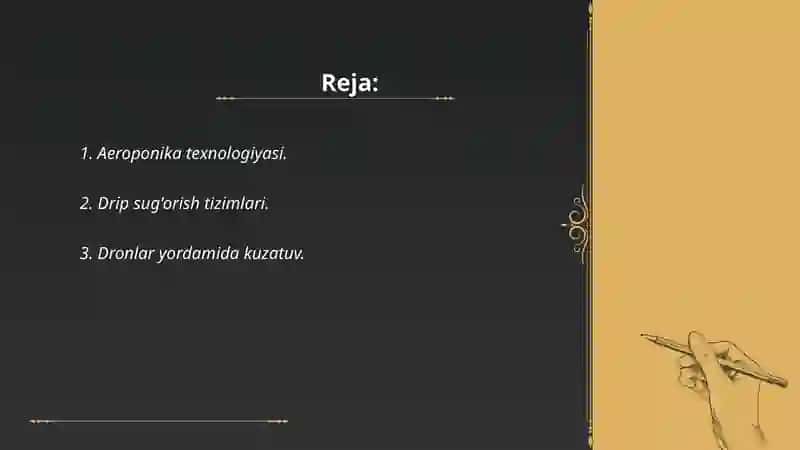 Aeroponika texnologiyasi 2