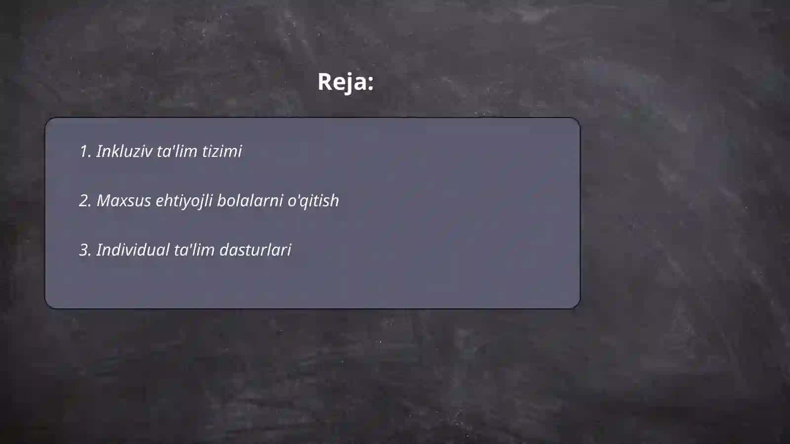 Inkluziv ta'lim tizimi 2