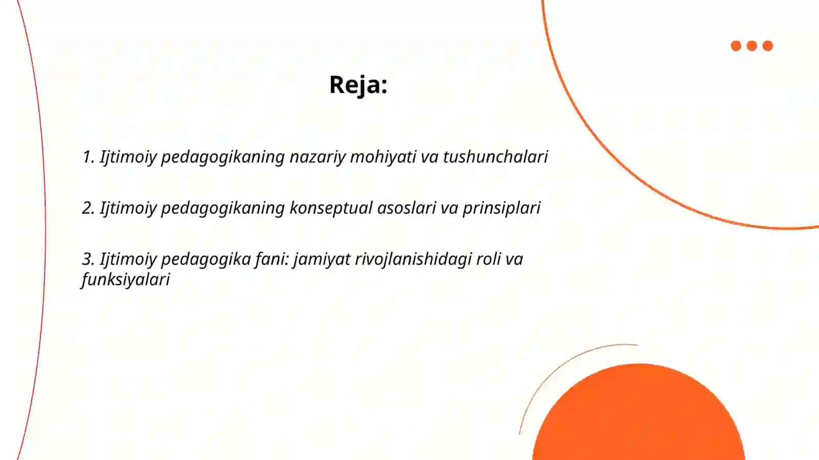 Ijtimoiy pedagogikaning nazariy asoslari 2