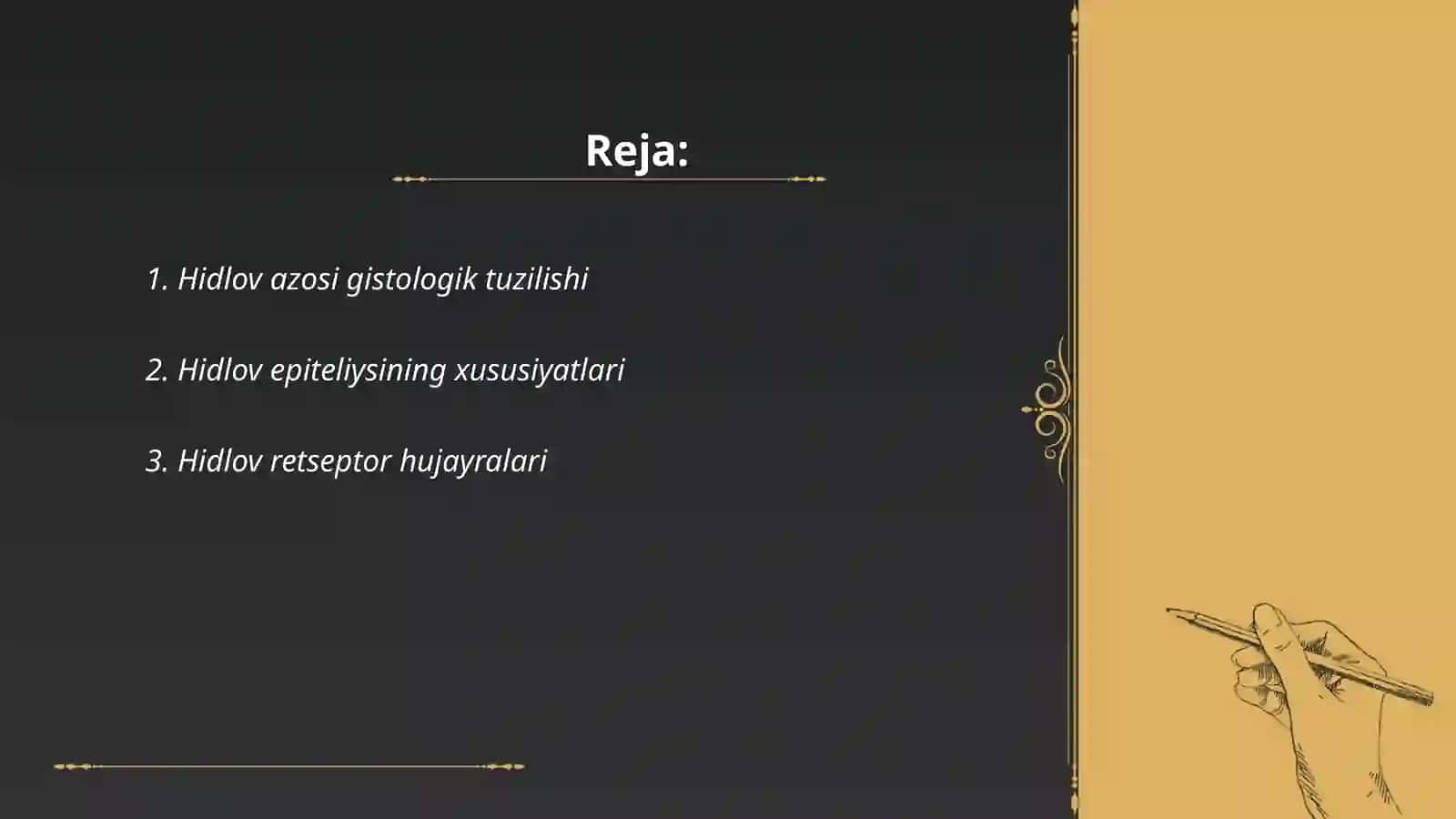 Hidlov azosi gistologiasi 2