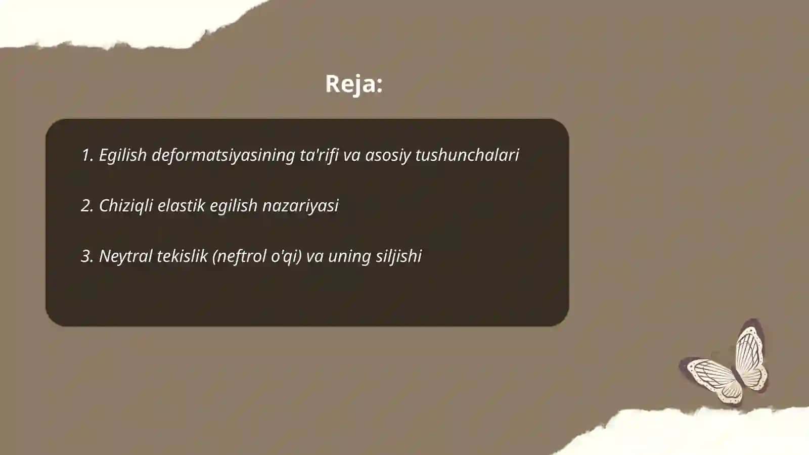 Egilish deformatsiyasi 2