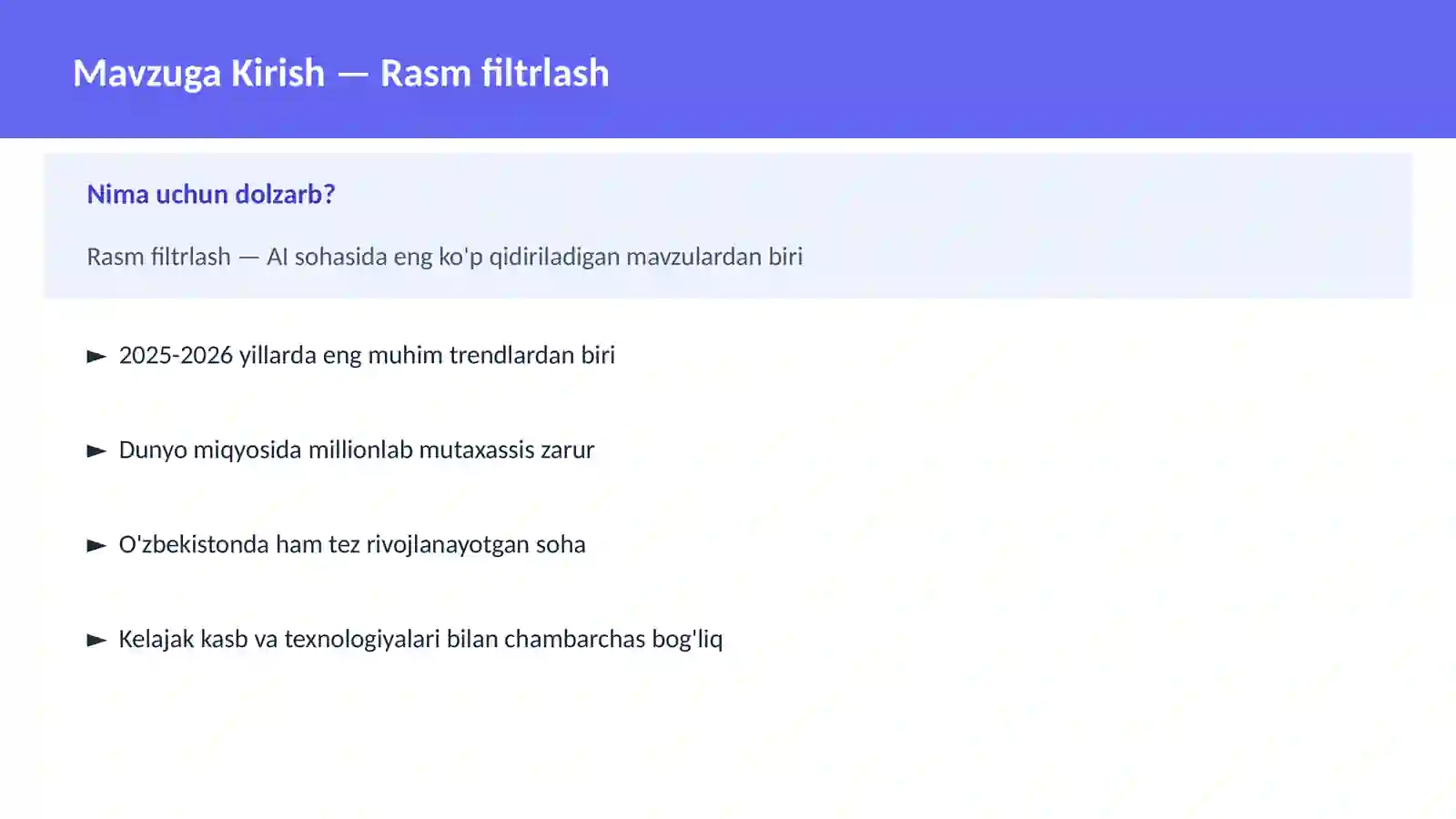 Rasm filtrlash 2