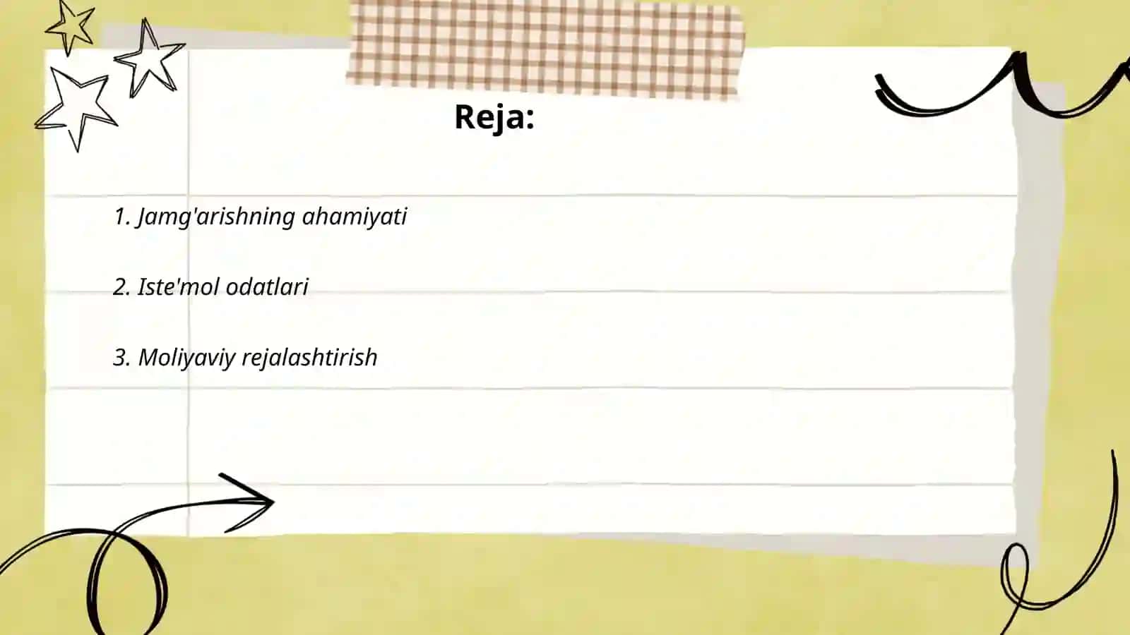 Jamg'arish va istemol 2