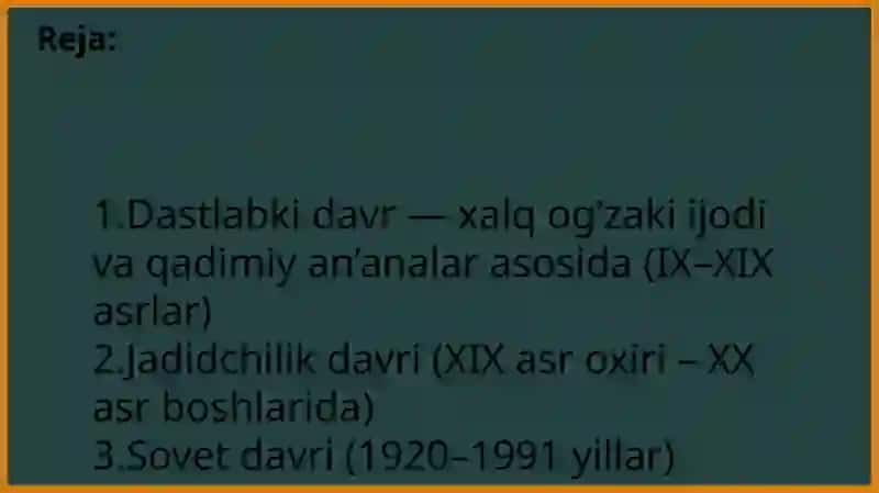 O‘ZBEKISTONDA IJTIMOIY PEDAGOGIKANING RIVOJLANISH TARIXI 2
