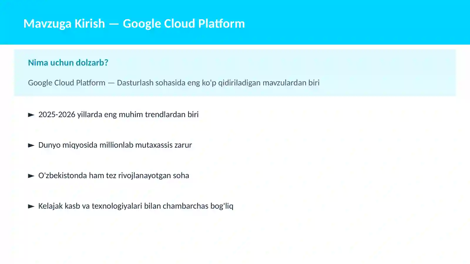 DASTURLASH | CLOUD VA DEVOPS 2