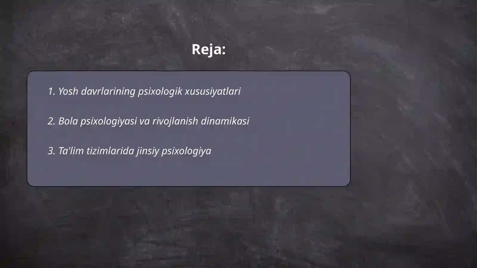 Yosh va pedagogik psixologiya metodlari 2