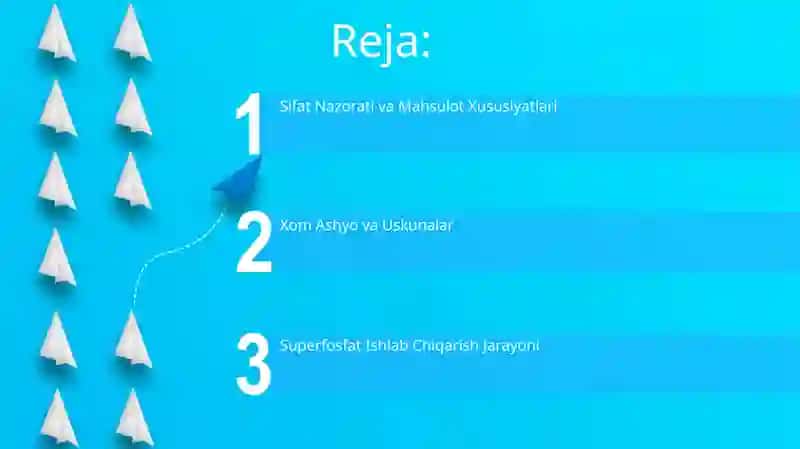 Superfosfat ishlab chiqarish texnologiyasi 2