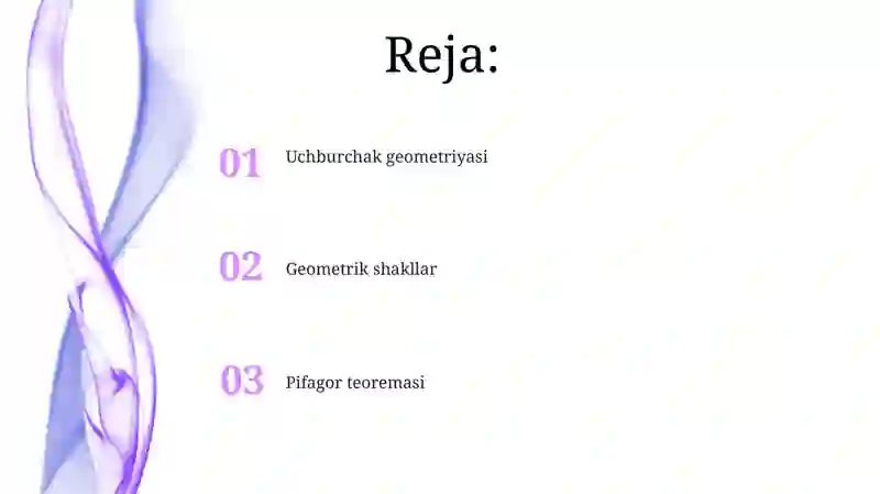 Uchburchak geometriyasi 2
