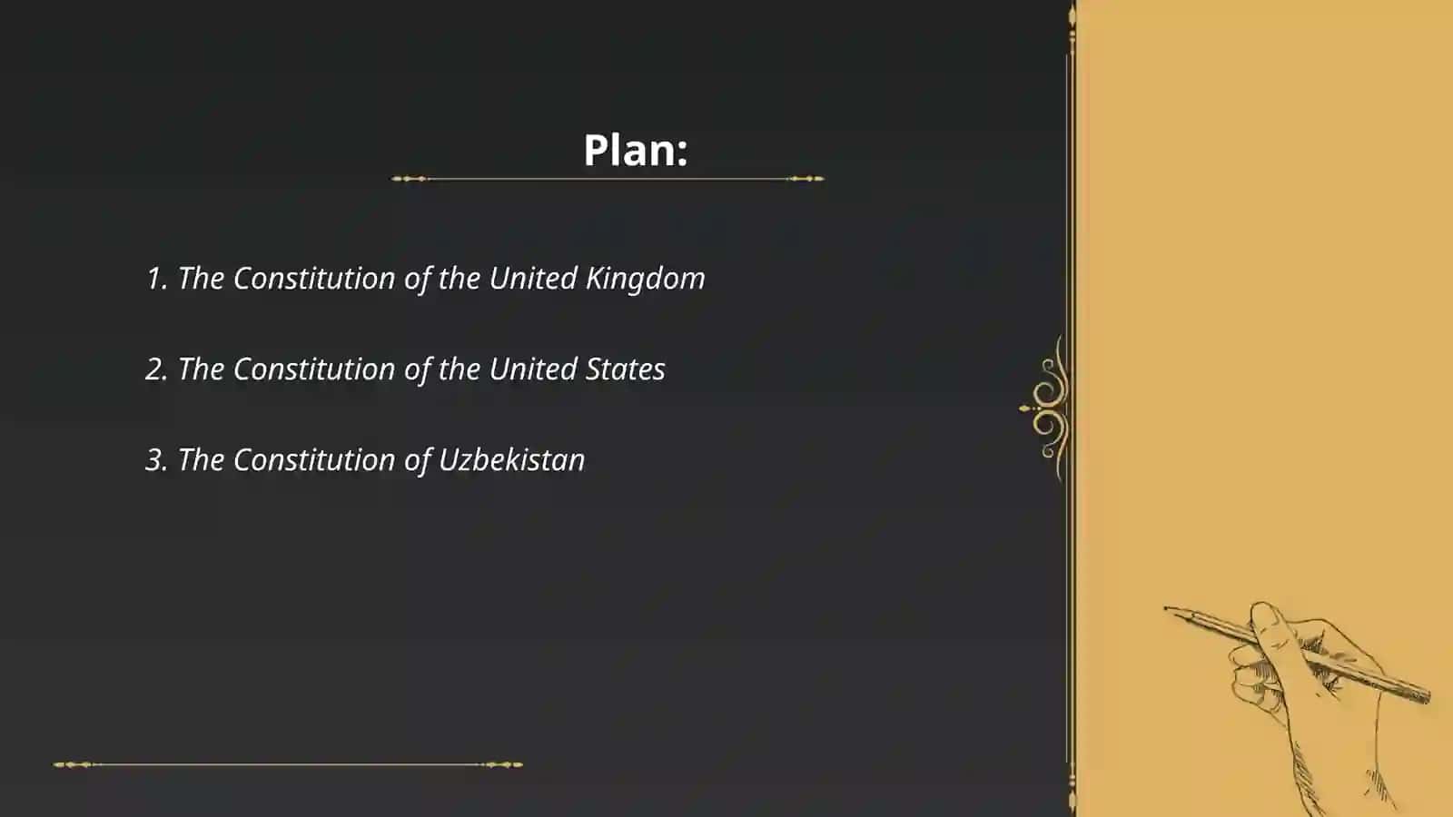 Political system in the UK, the USA and Uzbekistan 2