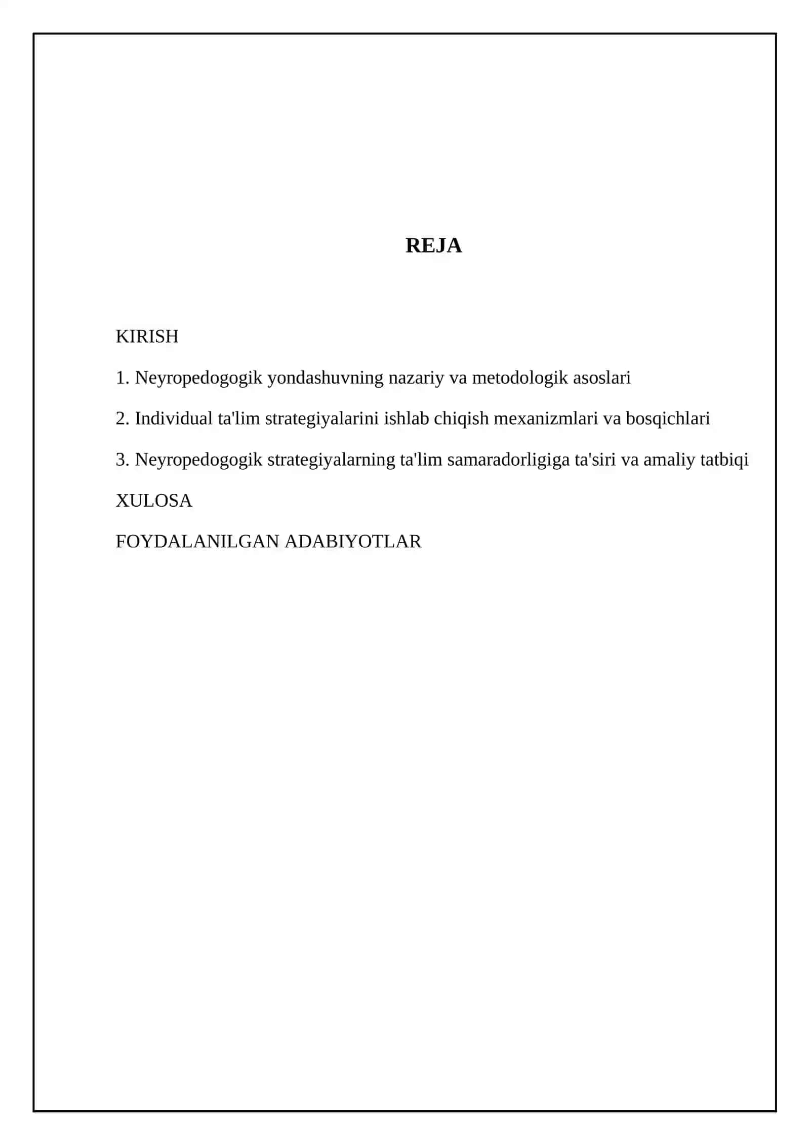 Neyropedogogik yondashuvning nazariy va metodologik asoslari 2