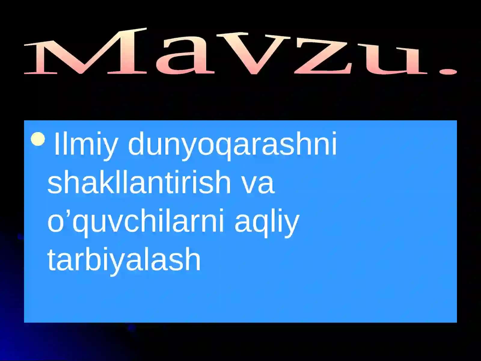 Rustamova Shalola Umumiy pedagogika fanidagi maktabgacha ta'lim yo'nalishi 2