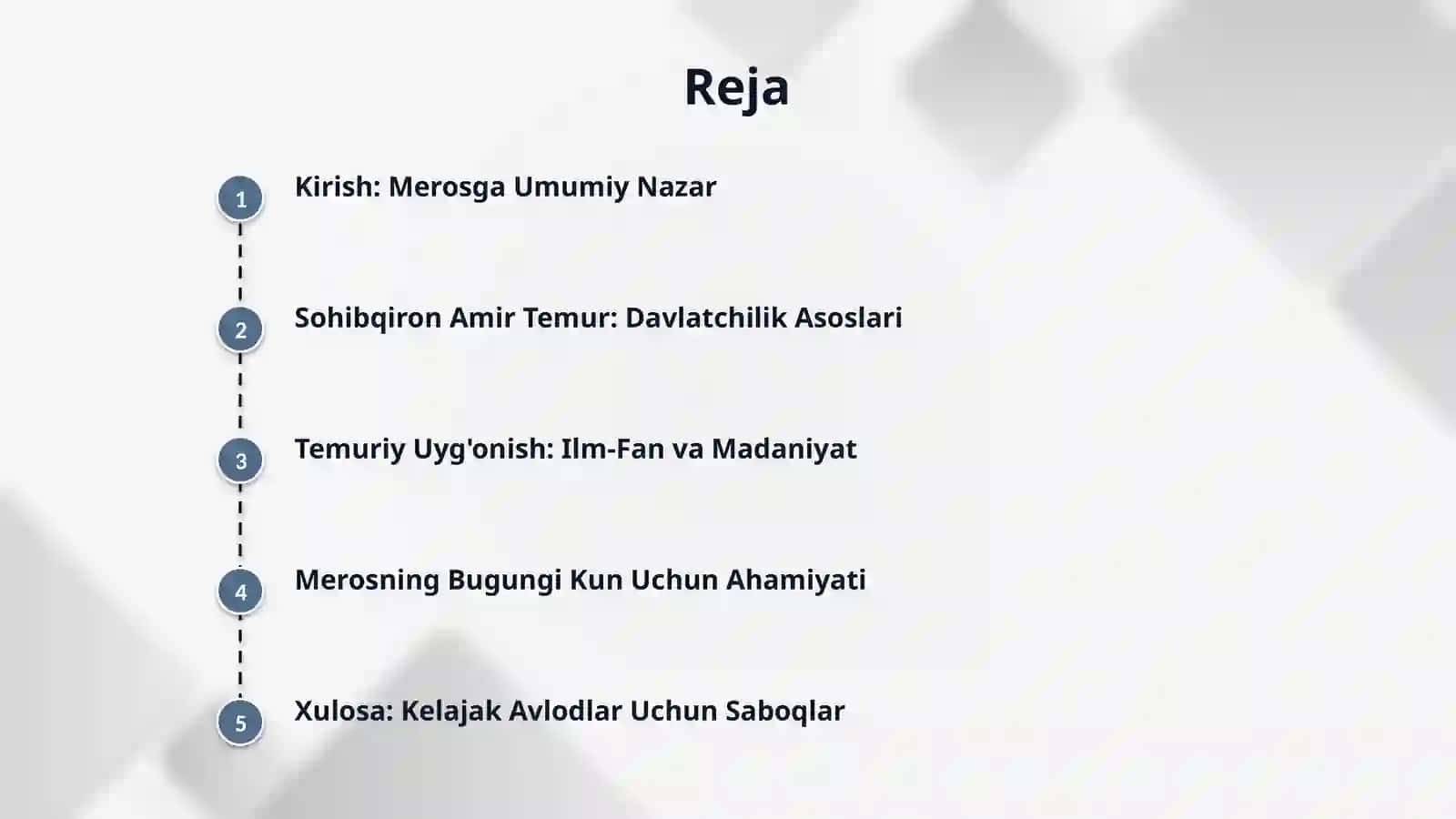 Buyuk Temuriylar merosi -Vatanning sadoqat ramzi 2