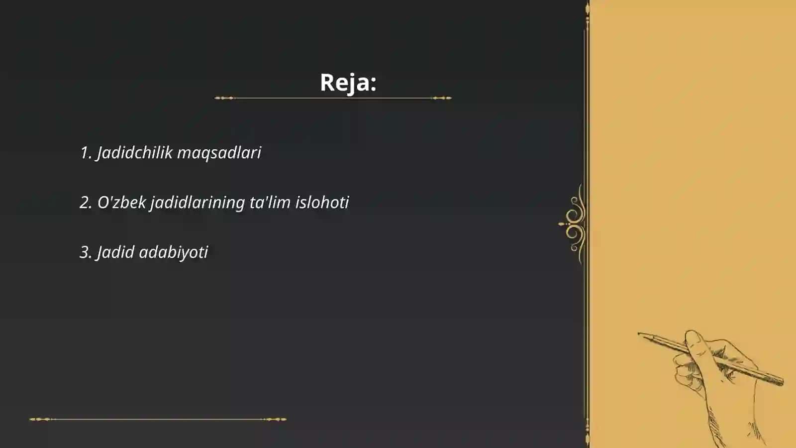 O'zbek jadidchiligi 2