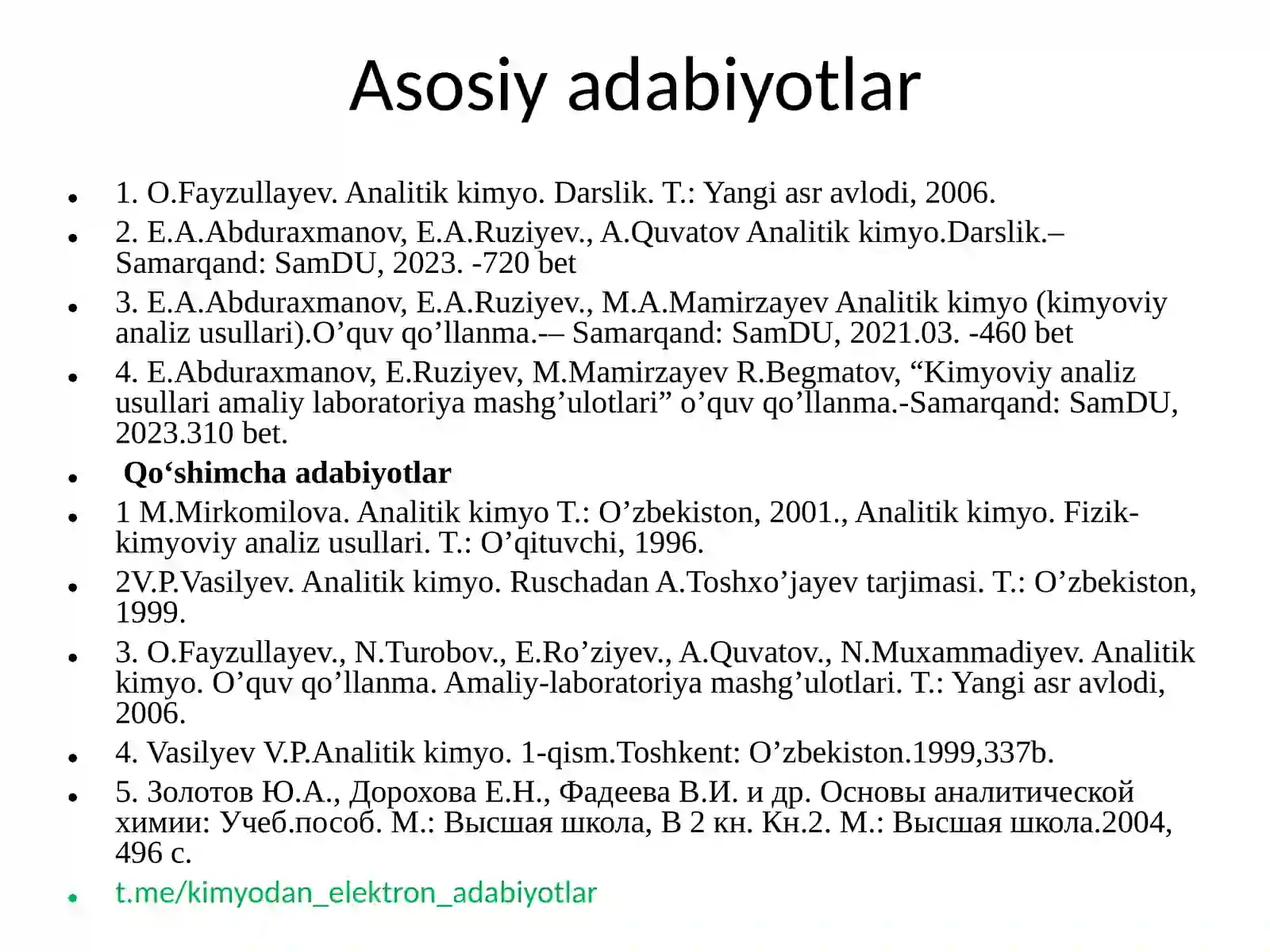 ANALITIK KIMYO 2