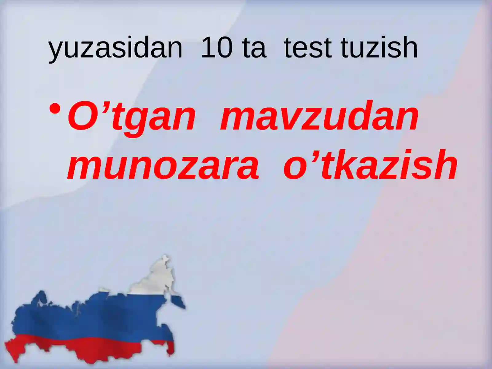 Jahon tarixi fanidan testlar 2