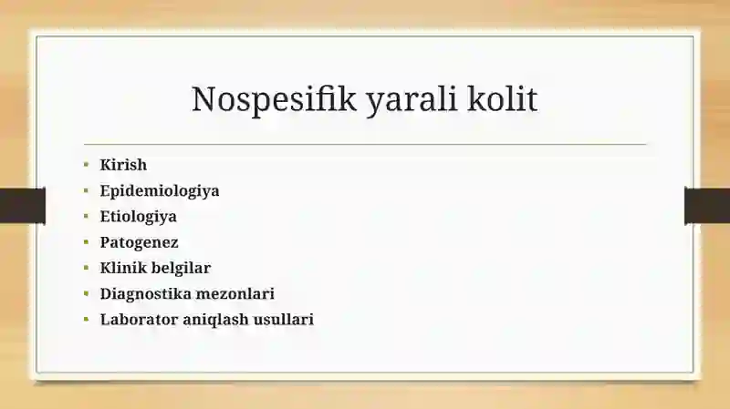 Nospetsifik yarali kolit 2