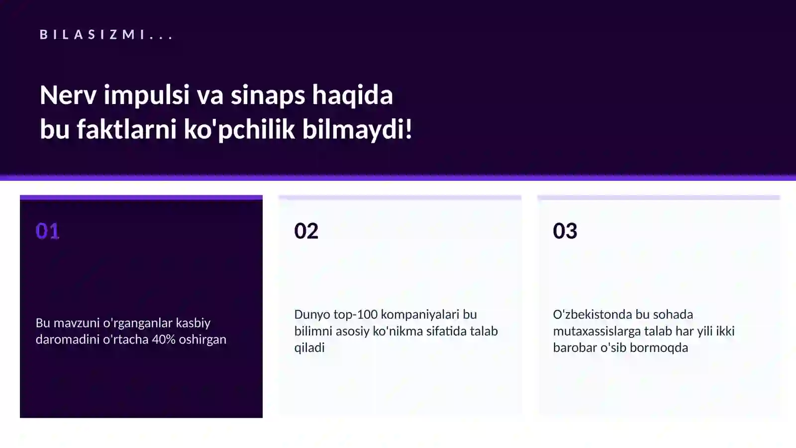 Nerv impulsi va sinaps 2