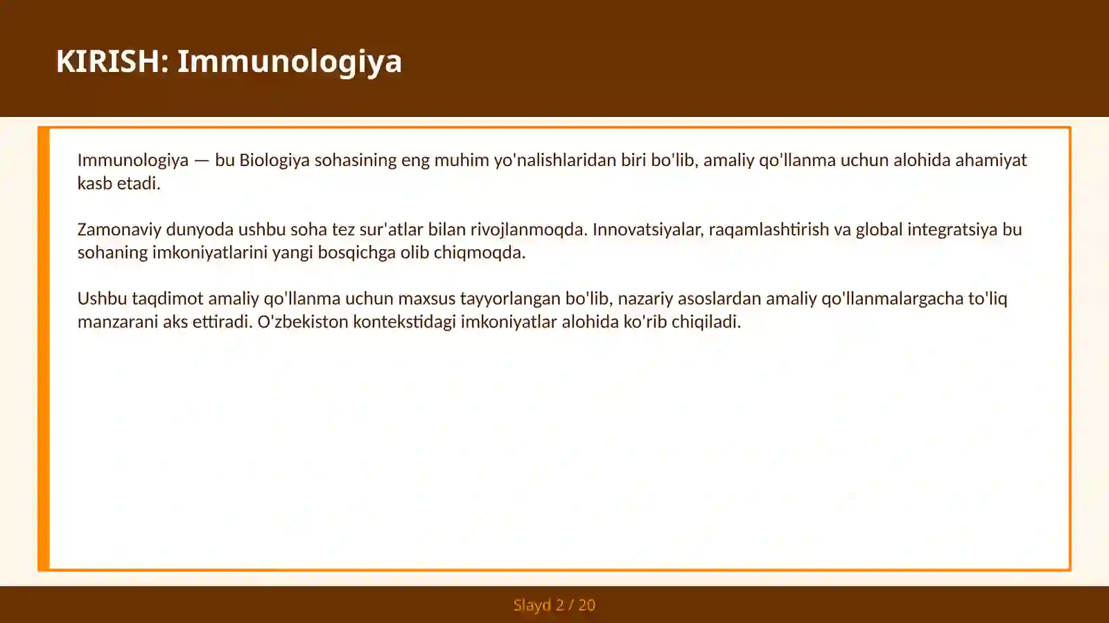 IMMUNOLOGIYA 2
