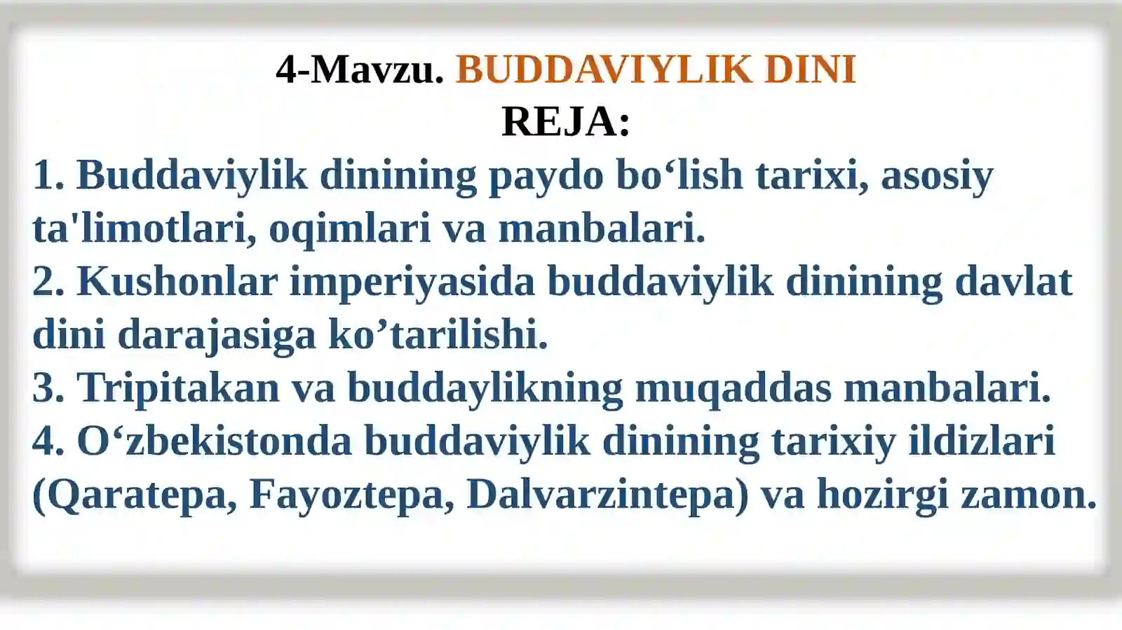 BUDDAVIIYLIKDINI 2