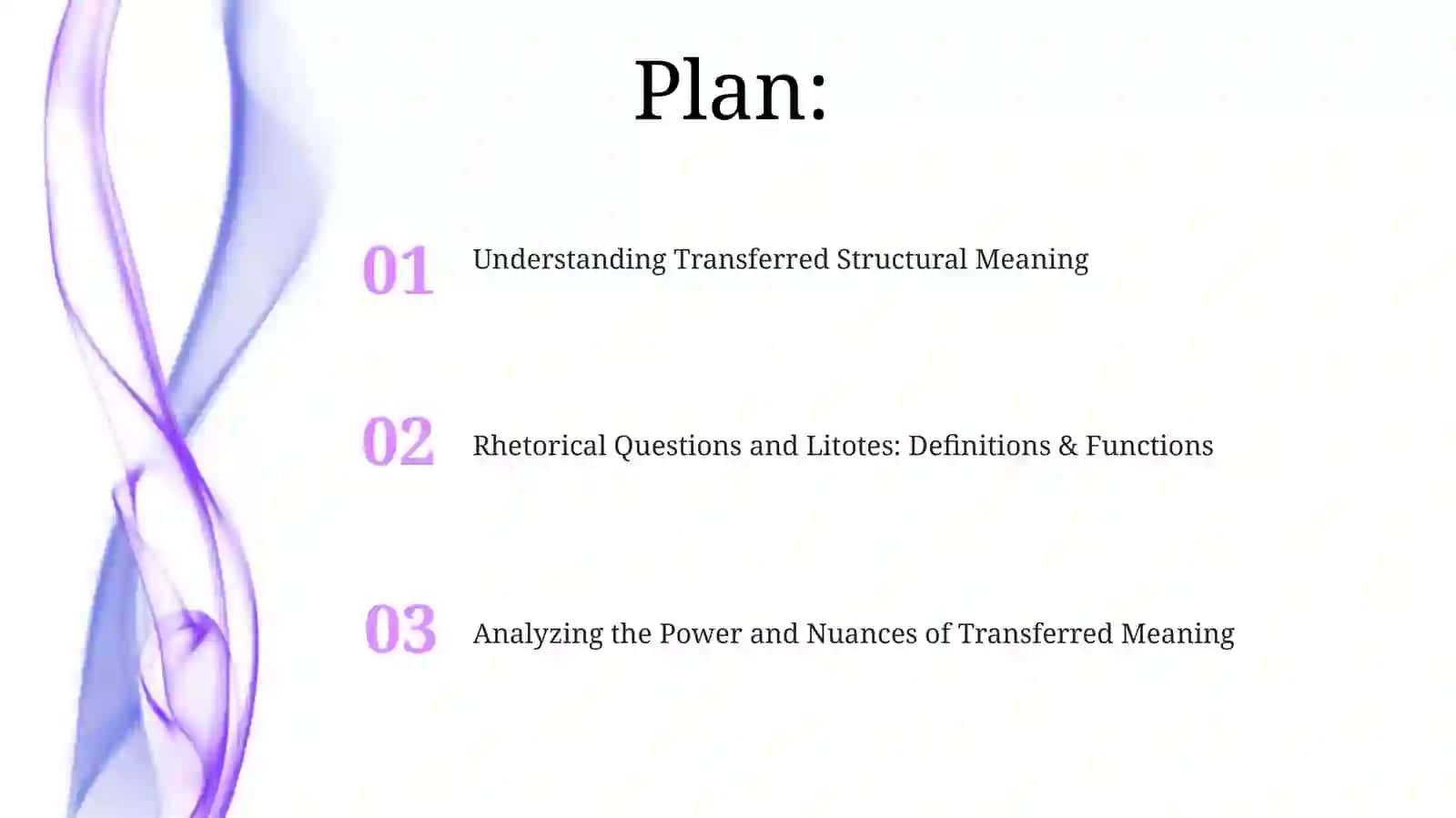 Transferred Use of Structural Meaning 2