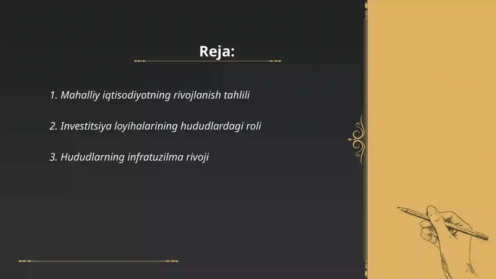 Hududlarning ijtimoiy-iqtisodiy koʻrsatkichlarini tahlil qilish va 2017-2021 yillarga moʻljallangan harakatlar strategiyani amalga oshirish yoʻnalishlari 2