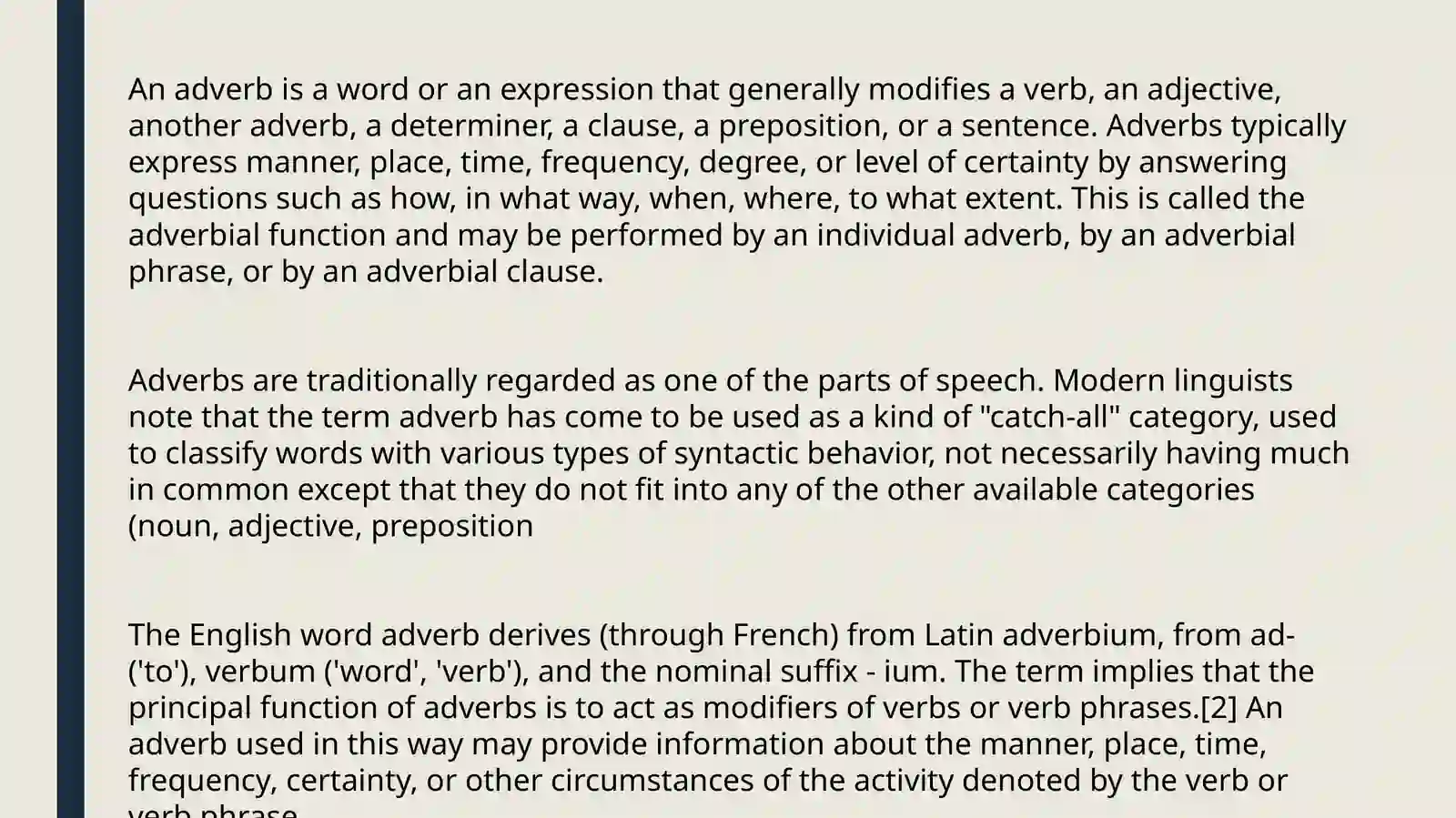 Adverbs 2