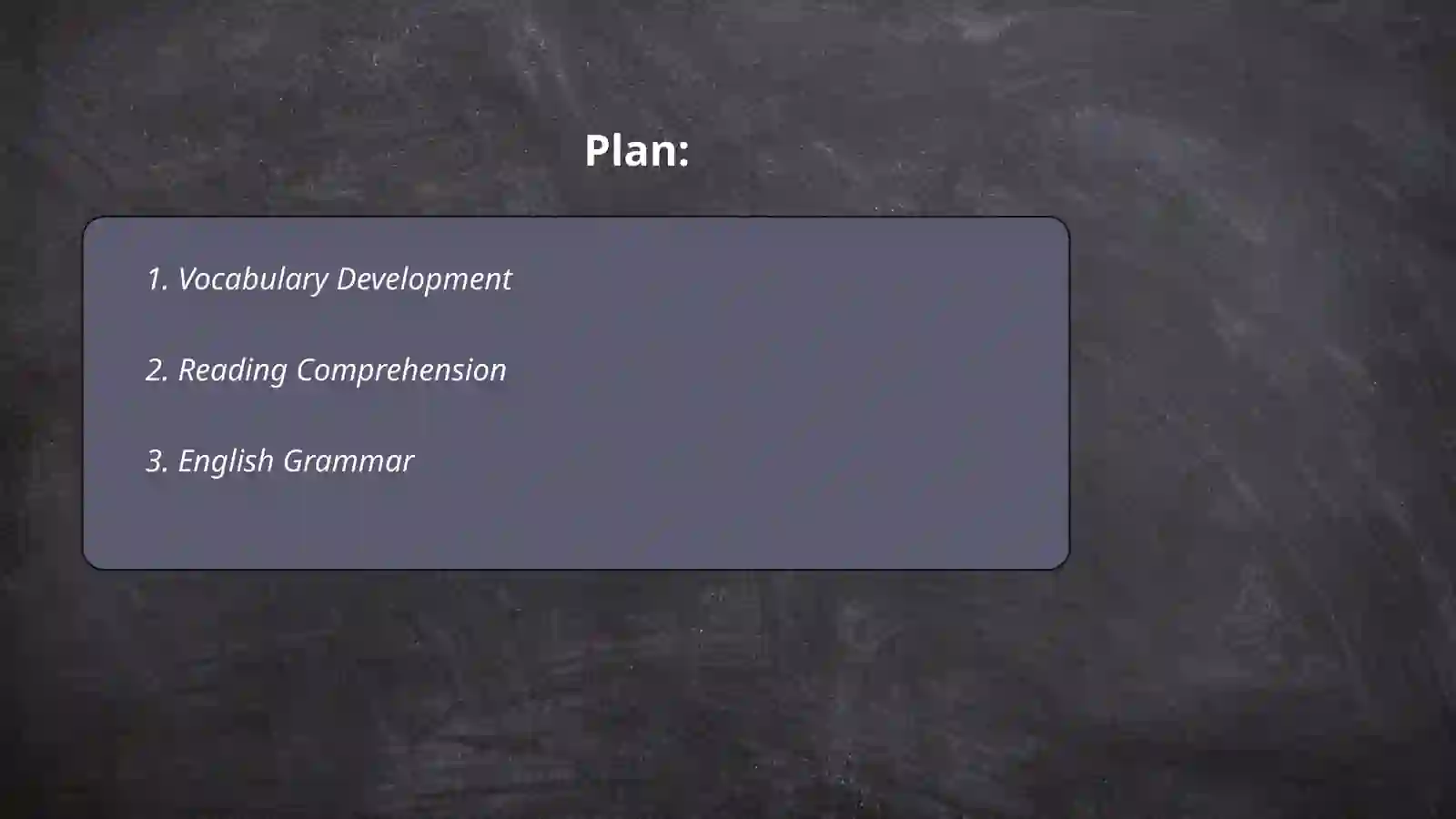Vocabulary Development 2