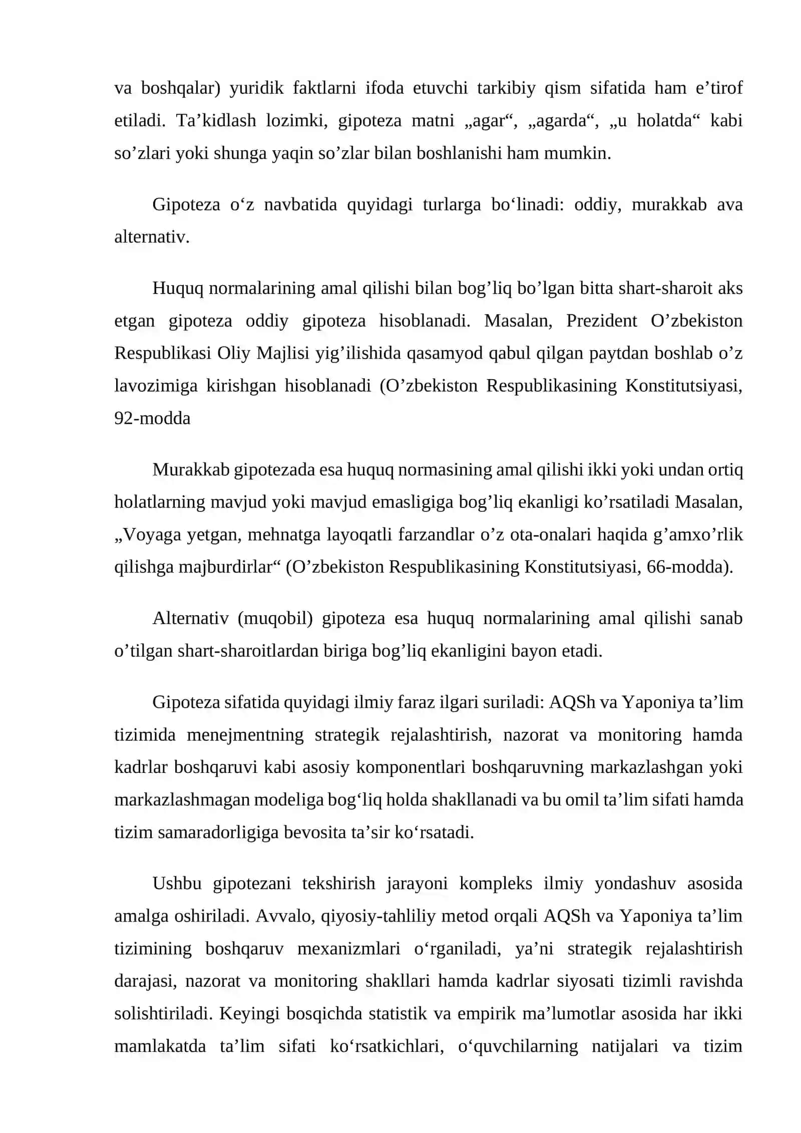 Gipoteza va uni tekshirish 2