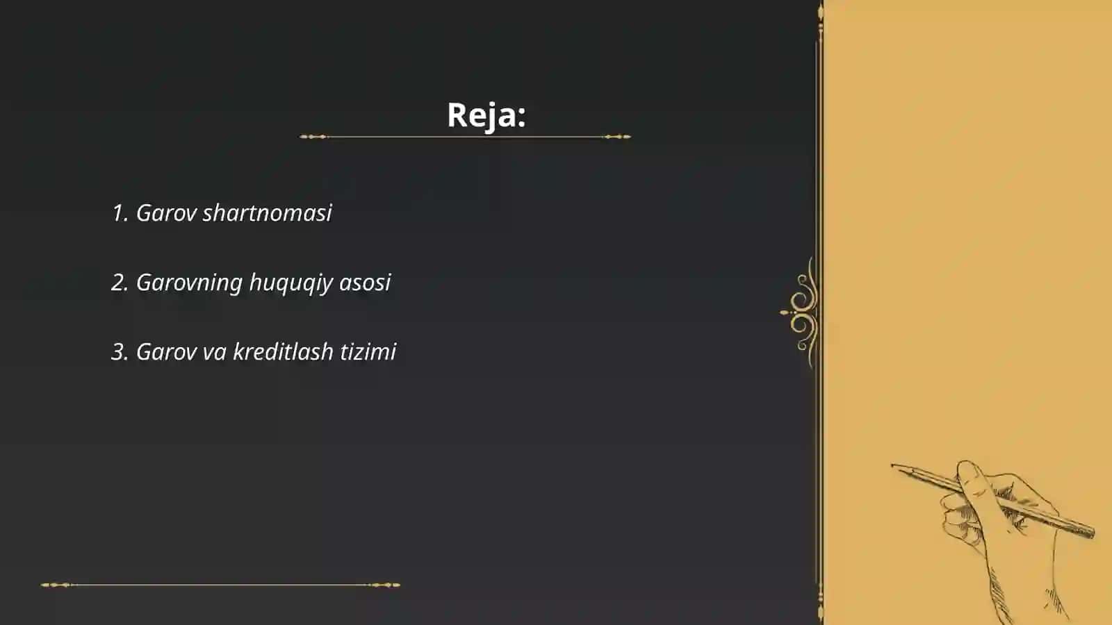 Garov shartnomasi 2