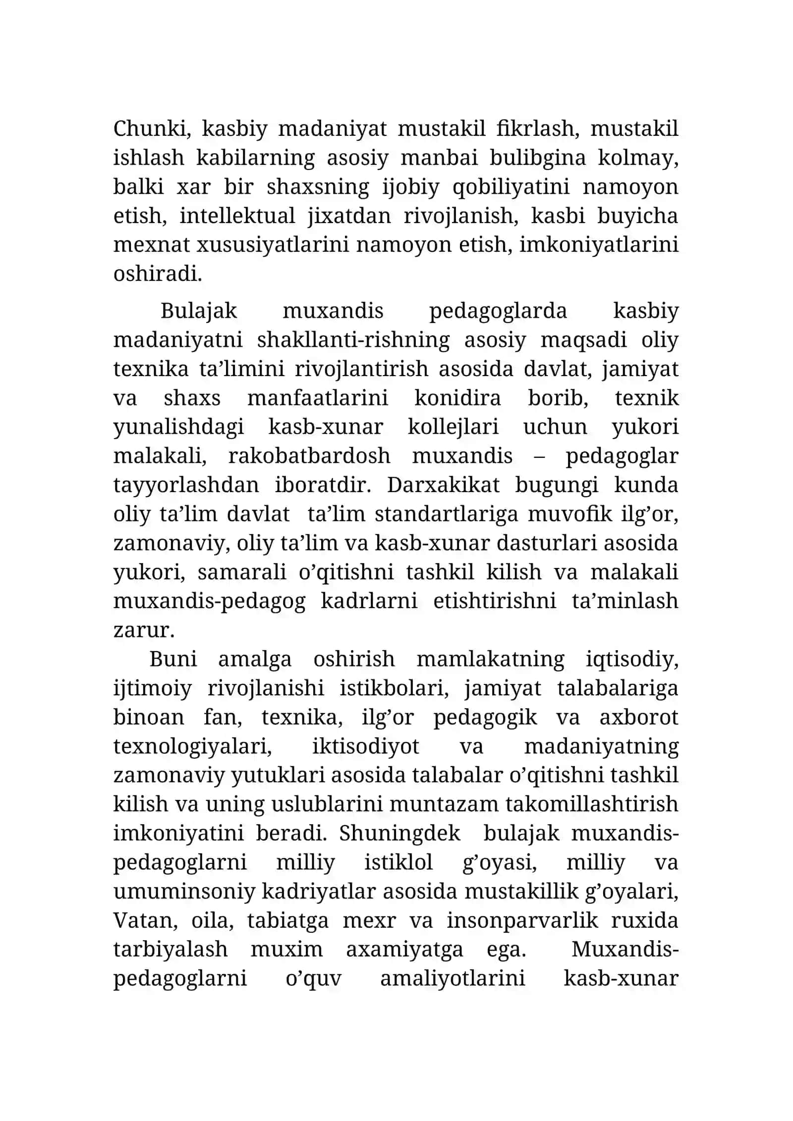 Kasbiy maxorat va uni boshkarish omillari 2