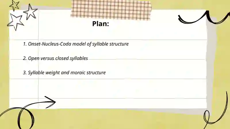Syllable formation and syllable division 2