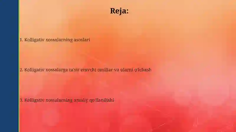 Eritmalarning kolligativ xossalari 2