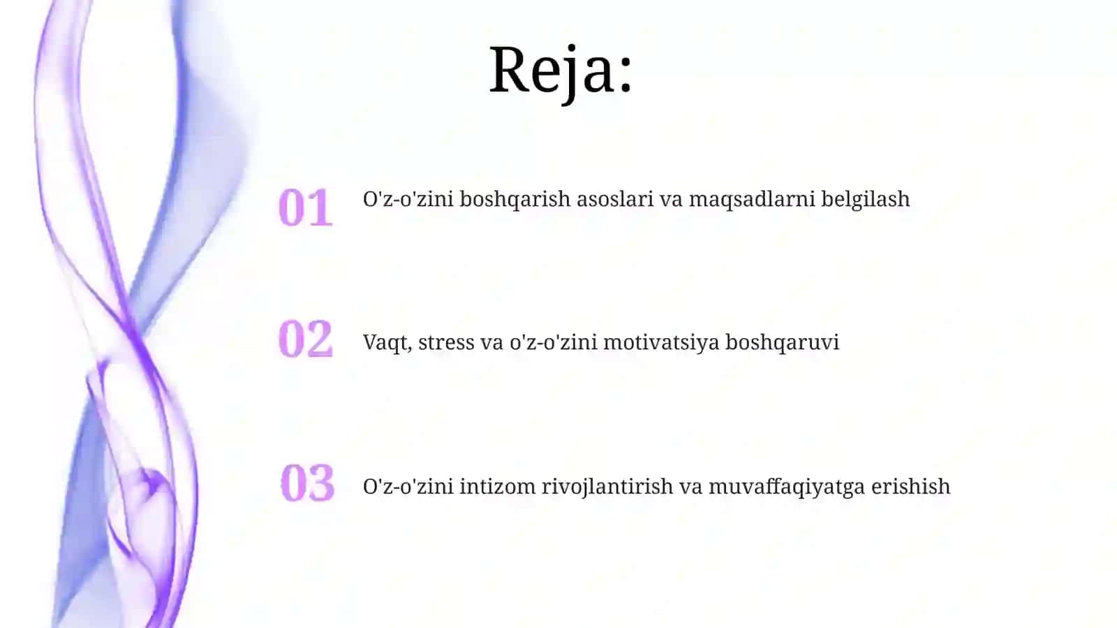 O'z-o'zini boshqarish koʻnikmasini rivojlantirish yoʻllari 2