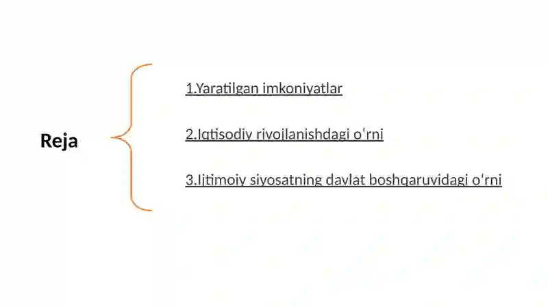 Ijtimoiy siyosat 2