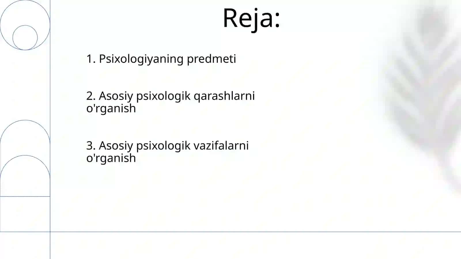 Psixologiya fanining predmeti va asosiy vazifalari 2