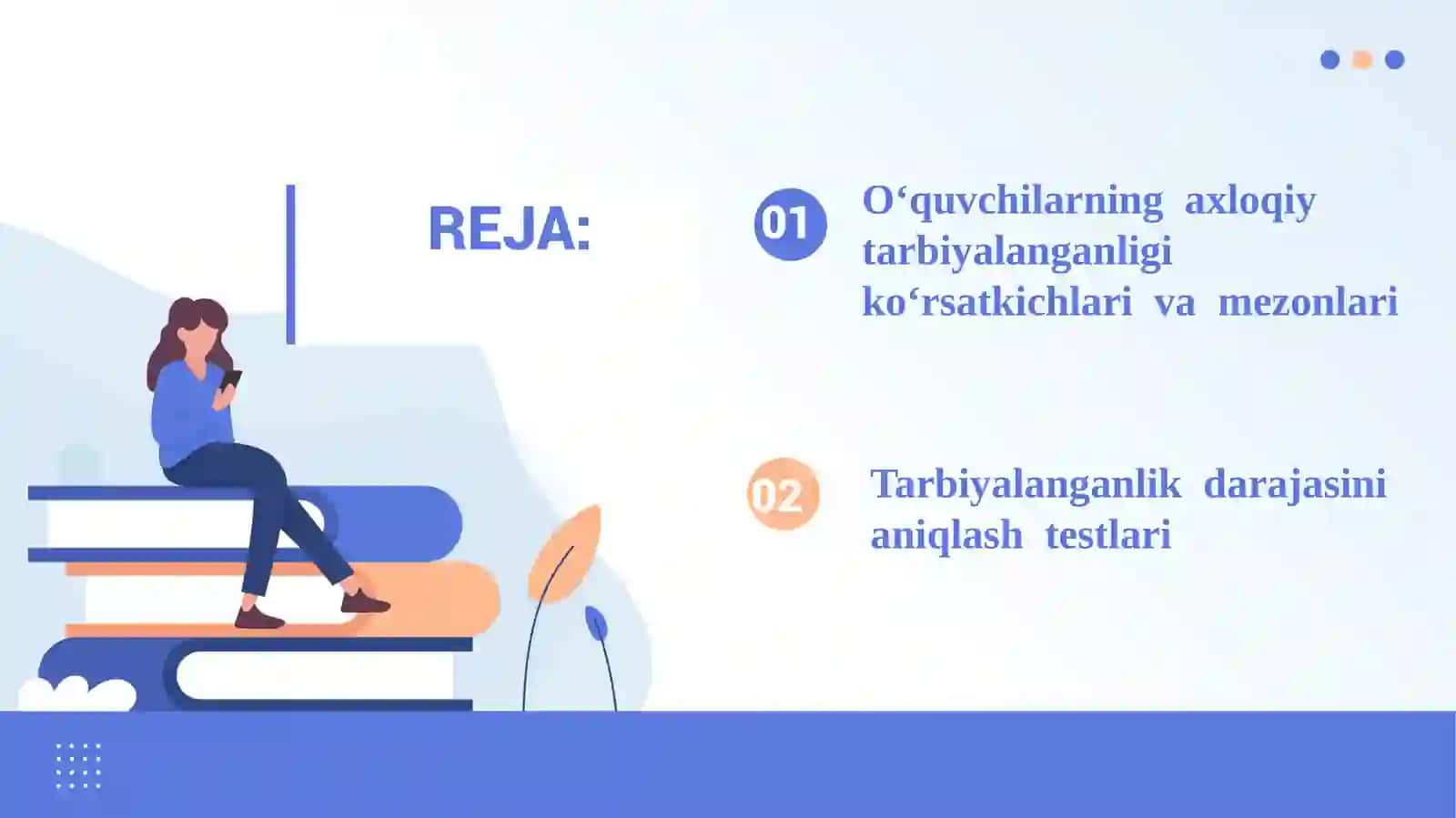 Boshlang‘ich ta’limda o‘quvchilarning axloqiy tarbiyalanganlik darajasini tashxis etish 2